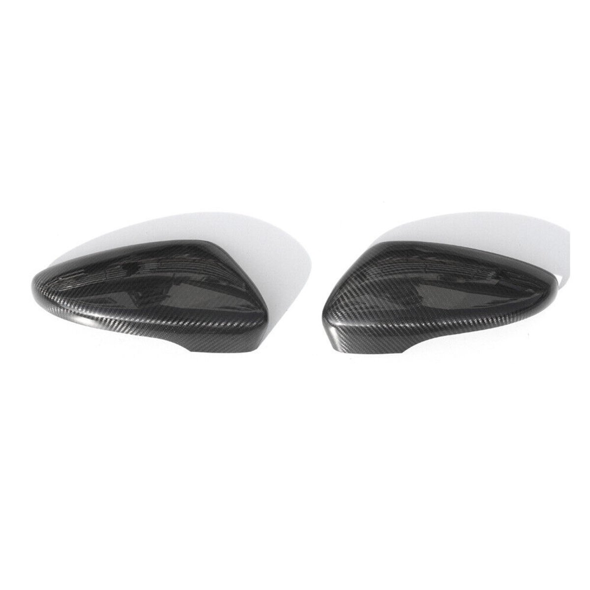 Volkswagen CC Mirror Cover - Omac - Carbon Fiber - Gloss Black - '09-'17